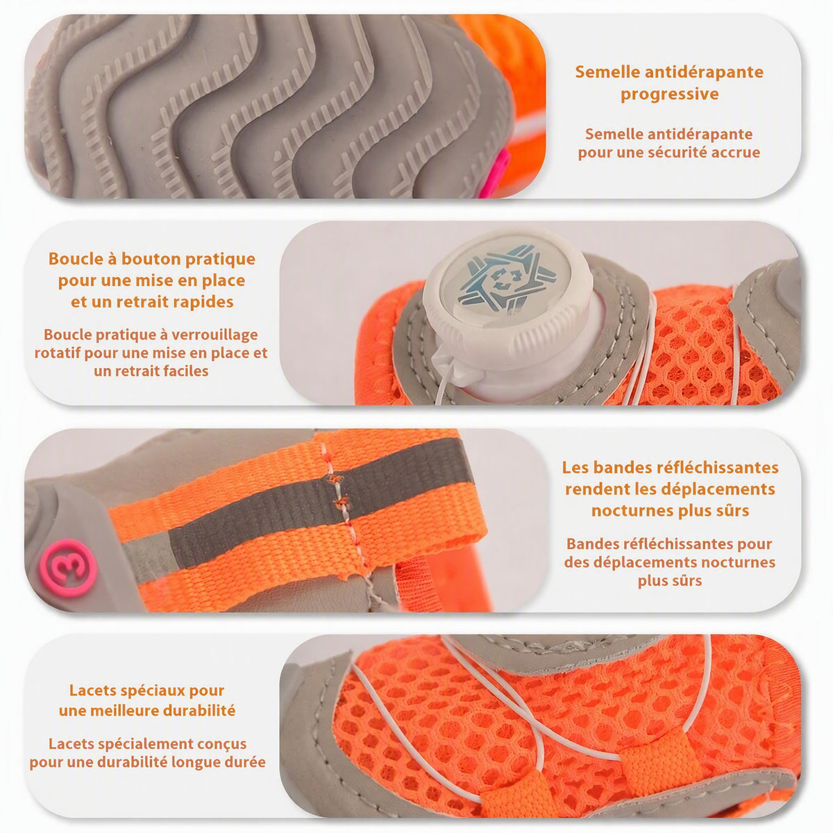 Chaussures pour petit chien – Semelle souple et fine